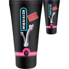 Maxsize 2 Adet Maxi Size Cream Erkeğe Özel 50 ml Şekillendirici Hareketleyici Krem