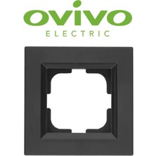 Ovivo Antrasit Tekli Çerçeve Quantum