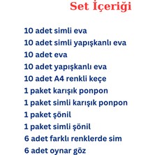 Anaokulu Kreş Okul  Seti- Kırtasiye Seti