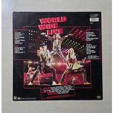 Scorpions - World Wide Live - 1985 - Dönem Baskı Plak - Longplay - Lp