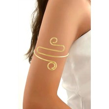 Zikzak Figürlü Üst Kol Pazu Bilekliği