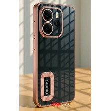 Redmi Note 14 5g Kılıf Köşeleri Renkli Şeffaf Kamera Korumalı Silikon Luxury Kapak