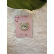 Az Saçlı ve Saçsız Bebek Tokası (Ayı)