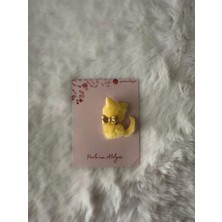 Az Saçlı ve Saçsız Bebek Tokası (Kedi)