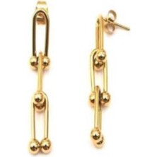 Kadın Tiffany Çelik Küpe