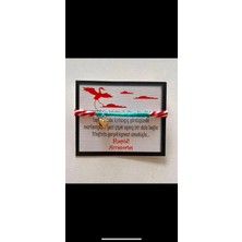 El Yapımı Kalpli Kırmızı Marteniçka, Şık ve Sevgi Dolu Hediyelik Seçenek.