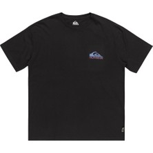 Quiksilver Take Us Back Logo Erkek Gri Tişört