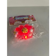 Işıklı Yumuşak Sevimli Squishy Kedi Pati Sıkma 7 cm Pati Sukuşi