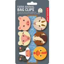 Kikkerland Hayvan Çiftliği Poşet Klipsi