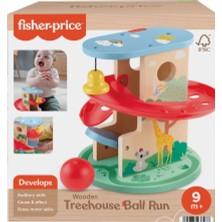 Fisher-Price Ahşap Ağaçev Top Kaydırağı HXT92