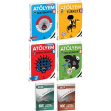Anla Kazan + Arı 2026 5. Sınıf Atölyem Türkçe Matematik Fen Bilimleri Sosyal Bilgiler 6 Lı Set