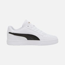 PUMA Caven 2.0 392290-03 ERKEK Beyaz-Siyah-Gold Günlük Sneaker Ayakkabı