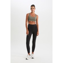 DeFacto Warmtech Toparlayıcı Yüksek Bel İçi Yumuşak Tüylü Beli Saran Basic Sporcu Tayt W8206AZ25SP