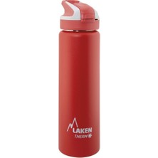 Laken Çelik 188 Summit Termos Şişe - Kırmızı Unisex Kırmızı Matara