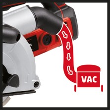 Einhell Kanal Açma Makinesi TE-MA 1700 (1.700 W, 38 mm'ye kadar kesme genişliği ayarı, 40 mm'ye kadar kesme derinliği , yumuşak başlatma, aşırı yük koruması, 4 adet elmas kesme diski dahil) - 4350740