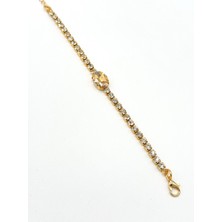 Taş Detaylı Su Yolu Bileklik, Şık ve Doğal Tasarım, Zarif Aksesuar Seçeneği