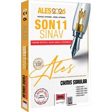 2026 Ales Vıp Sözel-Sayısal Yetenek Konu Anlatım Seti 2cilt-Soru Bankası-Son 11 Sınav Çıkmış Sorular