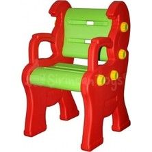 King Kids Plastik Kral Sandalye Tek Kişilik