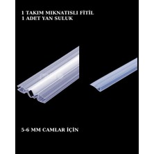 Duşakabin Mıknatıslı Fitil ve Suluk Fitil (F Fitil) 180 cm 5-6 mm
