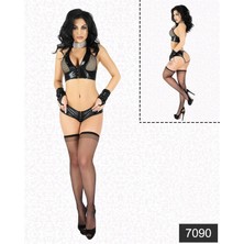 Secret Sita Arias Closet Fantazi Eldivenli Lateks Takım