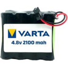 4.8V 2100MAH Siyah Soketli Ni-Mh Oyuncak Araba Pili