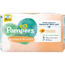 Nessiworld Prima Protect & Care Islak Havlu Mendil 4'lü 176 Yaprak