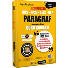 2026 Kpss Gygk Ezberbozan Tüm Dersler Çözümlü Soru Bankası-30 Deneme-Paragraf-Akıl Yürütme-3 Deneme