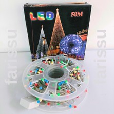 212 Farissu 50 Metre Rgb Renkli Peri LED Işık – Fişli Dış Mekan Dekoratif Aydınlatma