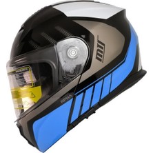 Mts M-966 Çene Açılır Kask Güneş Vizörlü WX91 (M)