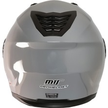 Mts M-966 Çene Açılır Kask Güneş Vizörlü Grey (M)