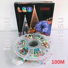 212 Farissu 100 Metre Rgb Peri LED Işık – Fişli Dış Mekan Dekoratif Şerit Yılbaşı Aydınlatması