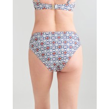 Marks & Spencer Desenli Yüksek Bel Bikini Altı