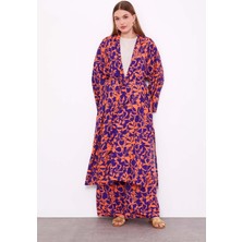 Oranj Kimono Pantolon Takım