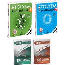 Anla Kazan + Arı 2026 7. Sınıf Atölyem Matematik Fen Bilimleri Anla Kazan Deneme 4 Lü Set