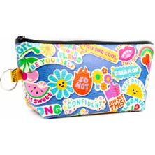 Best Day Ever! Tasarımlı Makyaj Çantası - Makyaj Organizatörü Kozmetik Çanta