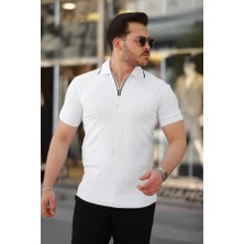 Erkek Yakalı Kısa Kollu T-Shirt