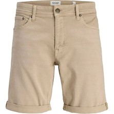 Jack Jones Erkek Bej Shorts 12274985