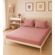 Pamuk Saten Lastikli Çarşaf Set