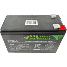 Ttec 12V 9AH Bakımsız Jel Aku
