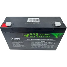6 Volt 12AH Jel Akü – Hobi Projeleri ve Elektronik Devre Için