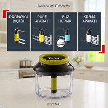Tefal Maxi Kit 900 ml Buz Kırıcı & 3 Bıçaklı Manuel Rondo