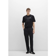 Erkek Siyah M0010457-71379 Jogger Pantolon