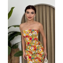 Moderie Butik Emelıe Straplez Elbise