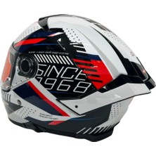mt Full Face Güneş Vizörlü Kask FF118SV Thunder 4 Sv Luminence A7 Parlak (M)