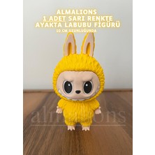 Labubu Figür Ayakta - 10 cm - Plastik Figür - 1 Adet -Pla
