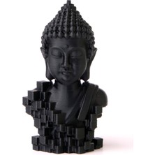 Buda Büst / Figür - 14 cm Manevi Çağdaş Sanat - Pixel Buddha Bust - Biblo