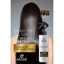 Elose Kırıklara Karşı Etkili Besleyici Onarıcı Keratin ve Biotinli Saç Bakım Fön Sütü 250 Ml.