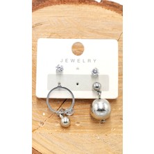 Renkli Figürlü Lüks Küpe