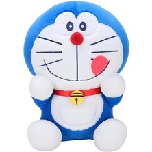 Graceful Gatherings 30CM Dingle Kedi Doraemon Peluş Oyuncak Mavi Şişman Sevimli (Yurt Dışından)