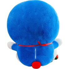 Graceful Gatherings 30CM Dingle Kedi Doraemon Peluş Oyuncak Mavi Şişman Sevimli (Yurt Dışından)